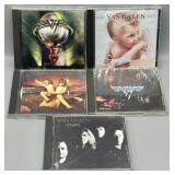 Vintage Van Halen Hard Rock Compact Discs