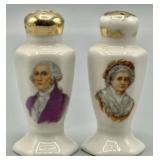 George & Martha Washington S&P Shakers
