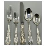 Sterling Silver Towle King Richard 5pc Dinner Set