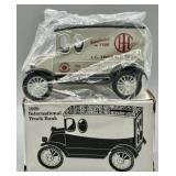 JLE Scale Models 1920 Intï¿½l. Truck Die Cast Bank