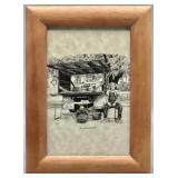 Don Northcutt Framed Signed Print - SEE DESC