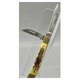 Limited Edition Uncle Henry Yellow Stag Knife