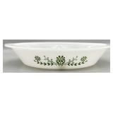 Divided Glasbake Casserole Dish