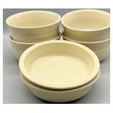Pale Yellow Fiestawre HLC Soup and Cereal Bowls