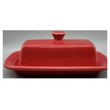 HLC Fiesta Covered Butter Dish