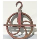 Durbin-Durco St Louis MO Antique Cast Iron Pulley