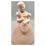 Southern Belle with Mandolin Ceramic Figure
