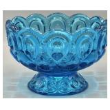 L.E. Smith Moon & Stars MCM Blue Compote