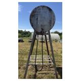 300 gallon gravity flow fuel tank and stand