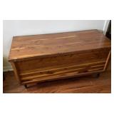 Cedar chest and contents