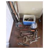 Small cooler of miscellaneous tools