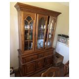 Dining hutch and contents