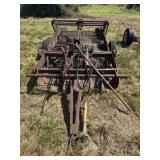 Antique potato digger