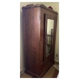Antique cedar wardrobe
