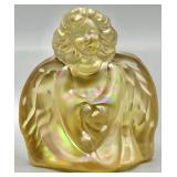 Fenton Iridescent Guardian Angel Figurine