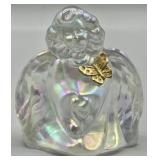 Fenton Iridescent Guardian Angel Figurine