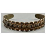 Southwest Navajo Vintage Coper Bracelet