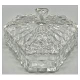 American Fostoria Triangular Candy Dish