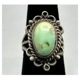 Vintage Style Navajo Sterling Silver Ring