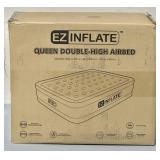 EZ-Inflate Queen Size Double High Inflatable Bed