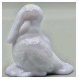 Vintage Milk Glass Pelican