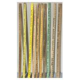 Vintage Clarksville, TN Advertising Yardsticks