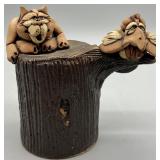 1980 Rex Benson Figural Pottery Bell