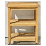 Rolling Wood Cart