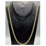 Vintage Costume Rope Necklace