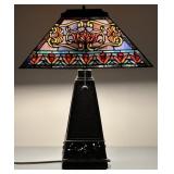 Tiffany Style Stained Glass Lamp