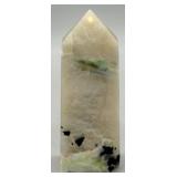 Green Moonstone Obelisk Crystal Tower