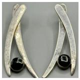 Vintage .925 Mexico Sterling Silver Earrings