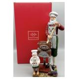 2017 Lenox Pencil Santa - Santaï¿½s Fudge Shop
