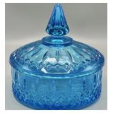 Indiana Glass Princess Candy Box and Cover w/Box