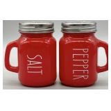 Mason Jar Salt & Pepper Shaker Set