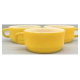 (3) Anchor Hocking Handled Ovenproof Soup Bowls