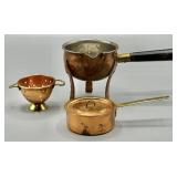 Vintage Miniature Copper Cookware