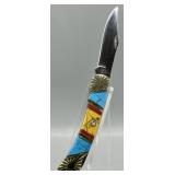 Silverhorse Stoneworks Lockback Knife