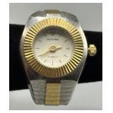 Vintage Two-Tone Futura Ring Watch