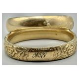 Vintage Bangle Bracelets - SEE DESC