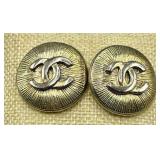 Vintage Chanel Made in France Earrings