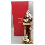 2014 Lenox Pencil Santa - Clock Shop