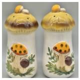 Vintage Sears Merry Mushroom Ceramic S&P Shakers