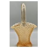 Westmoreland Golden Sunset Amber Basket