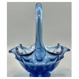 Fenton Valencia Art Glass Basket