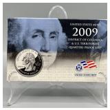 2009 United States Mint Quarters Proof Set w/COA
