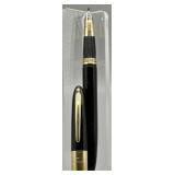 Sheaffer 14k Gold & Black White Dot Fountain Pen