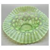 Fenton Opalescent Coin Dot Bowl