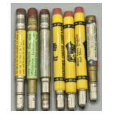 Vintage Advertising Bullet Pencils