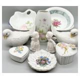 Vintage Porcelain & Ceramic Decor
